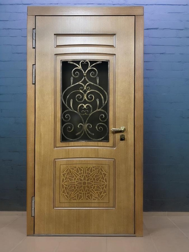 С кованой решеткой С кованой решеткой