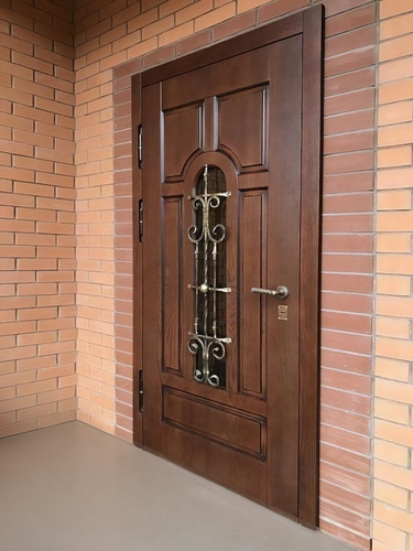 Термодверь с ковкой Термодверь с ковкой